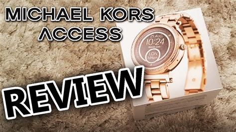 Michael Kors Access smartwatch unboxing! 